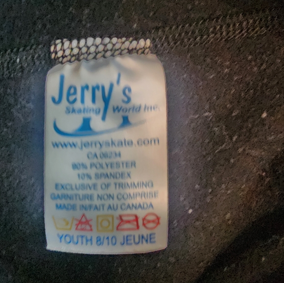 Rhinestone Figure skating pants youth Large 8/10 - Picture 4 of 5